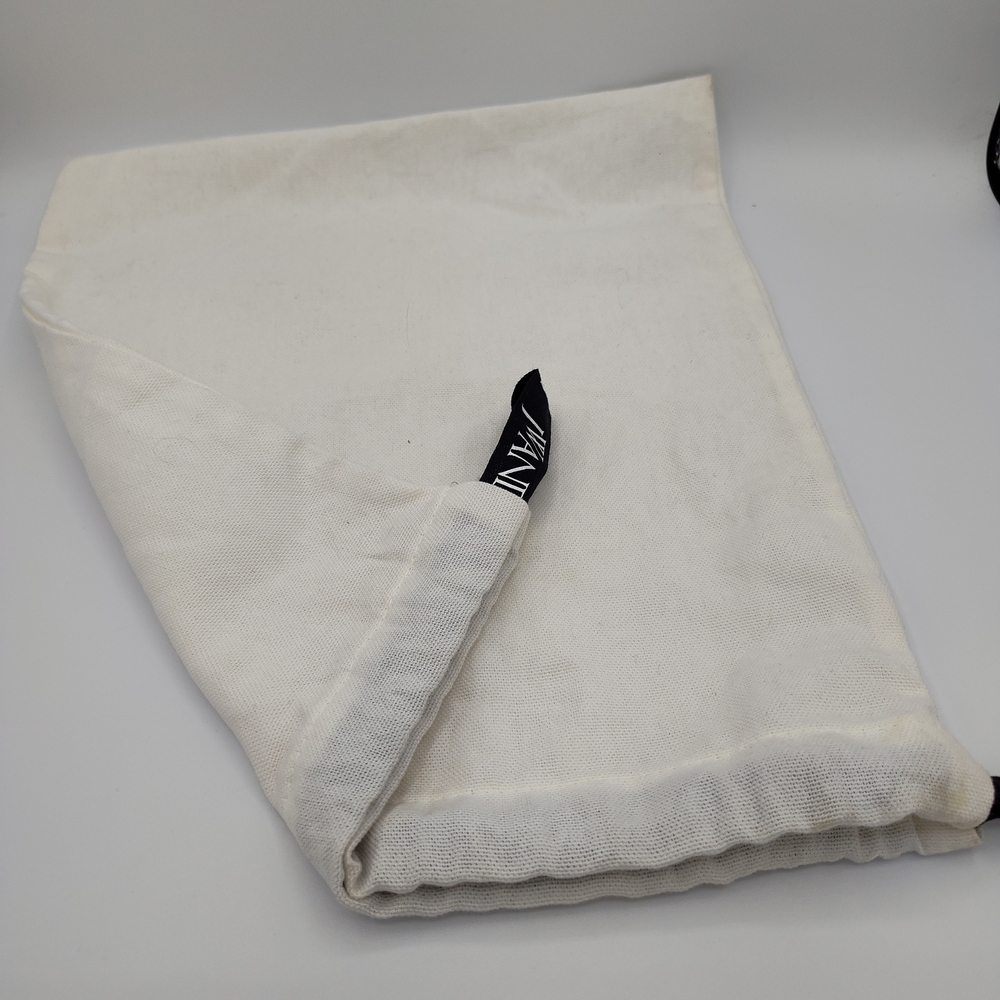 JW Anderson Luxe White Canvas Logo Dust Bag | Designer Storage Essential